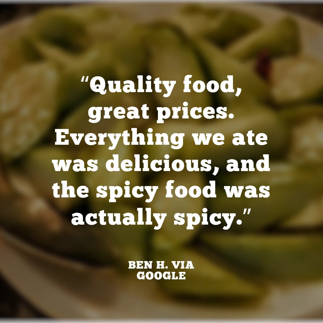 JoyceChinese's tweet photo. You heard it here first! Come back again soon, Ben! #JoyceChineseCuisine #Szechuan #Spicy #SzechuanFood #NorthJersey https://t.co/hfBGEIK4Os