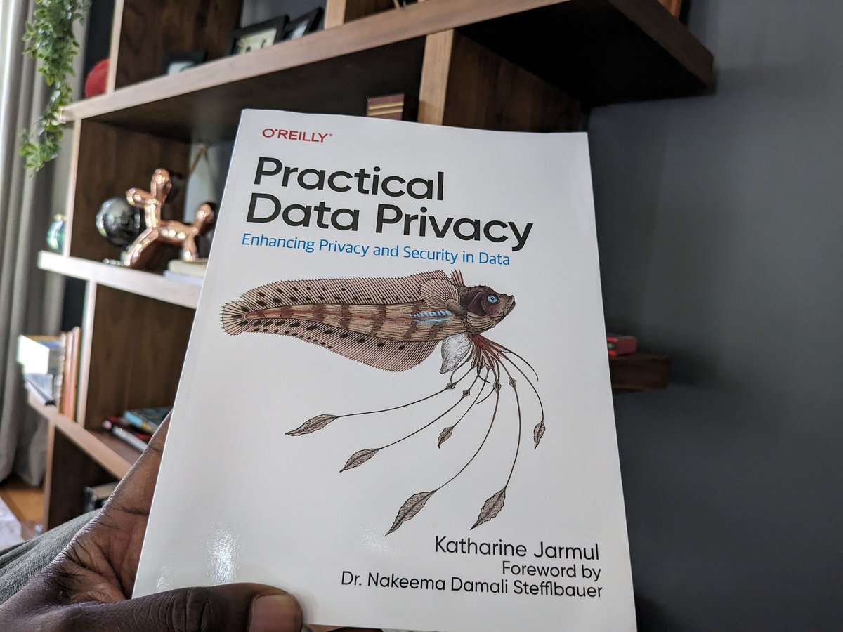 nobleackerson's tweet image. Recently heard @kjam on a podcast and immediately ran to Amazon to buy her book.
I can&apos;t wait to dive in, I&apos;ve been working on operationalizing #DataTrust with #PrivacyEnhancingTech across a few domains over the years and looking forward to new learnings.