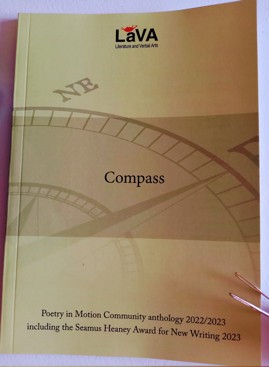 shea_Kat's tweet photo. Very happy to have my poem 'Loughan'  included  in the new anthology  Compass!!  Thanks to @comartspartner @ArtsCouncilNI #PoetryInMotion #LAVA #LiteratureandVerbalArts #artsmatterni  #writing https://t.co/8mHyLwJlac