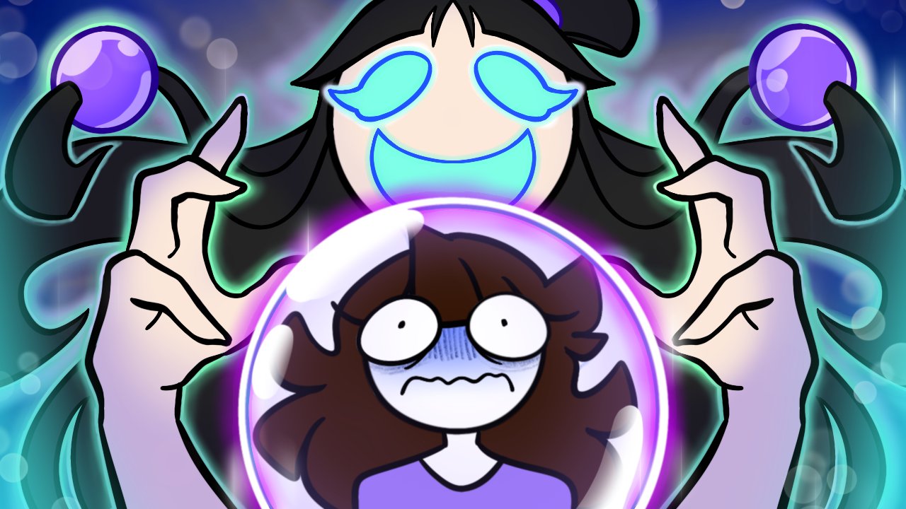 JaidenAnimations on X: I went to a bunch of psychics to see if they could  read my future and you should go watch what they said 👁️   / X