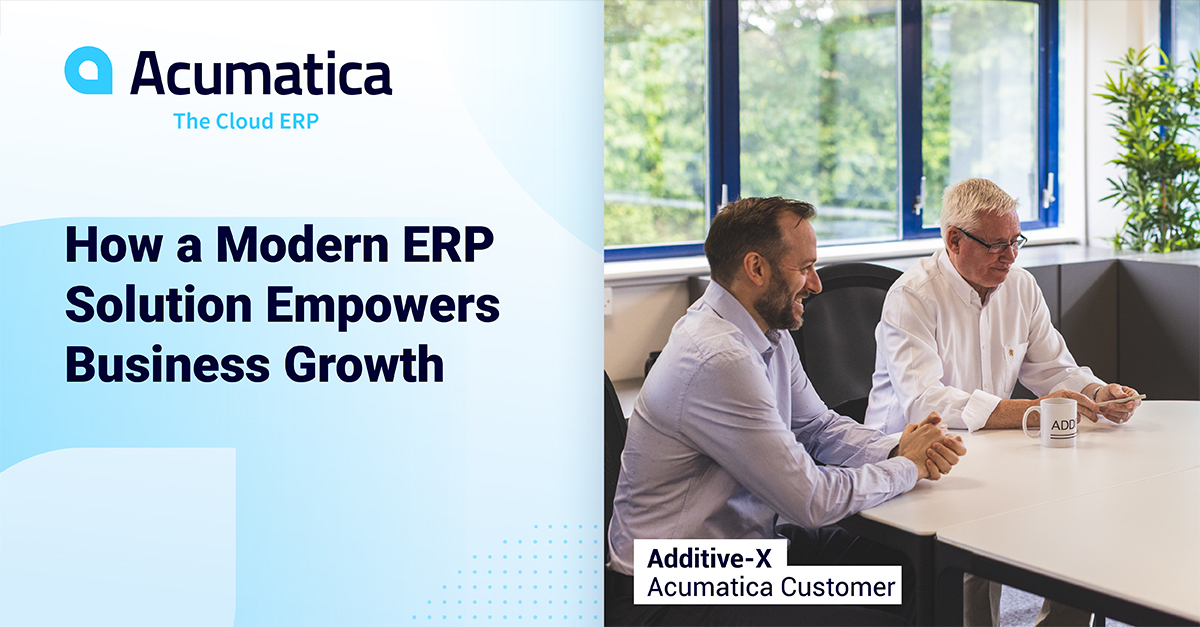 Every business strives to grow ... but not every business makes that plan a reality. 

That’s where a modern ERP solution can help.

Here's how: acumati.ca/3PUM5vJ