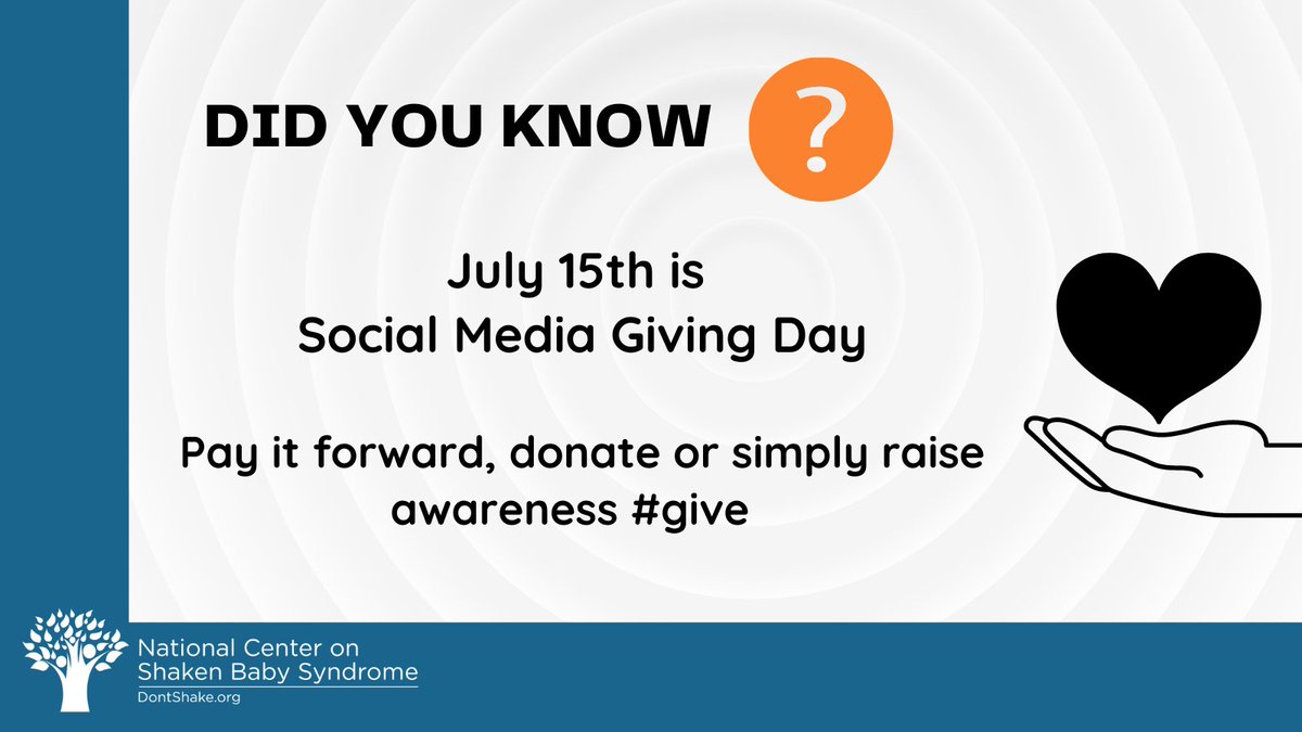 PURPLEcrying's tweet photo. Today is National Social Media Giving Day, a day dedicated to harnessing the power of social media for positive change. Share, spread awareness, and make a difference in the lives of others. 🤝🌟

If you would like to donate to NCSBS: https://t.co/Lbjwu5kinz https://t.co/Kianref3cE