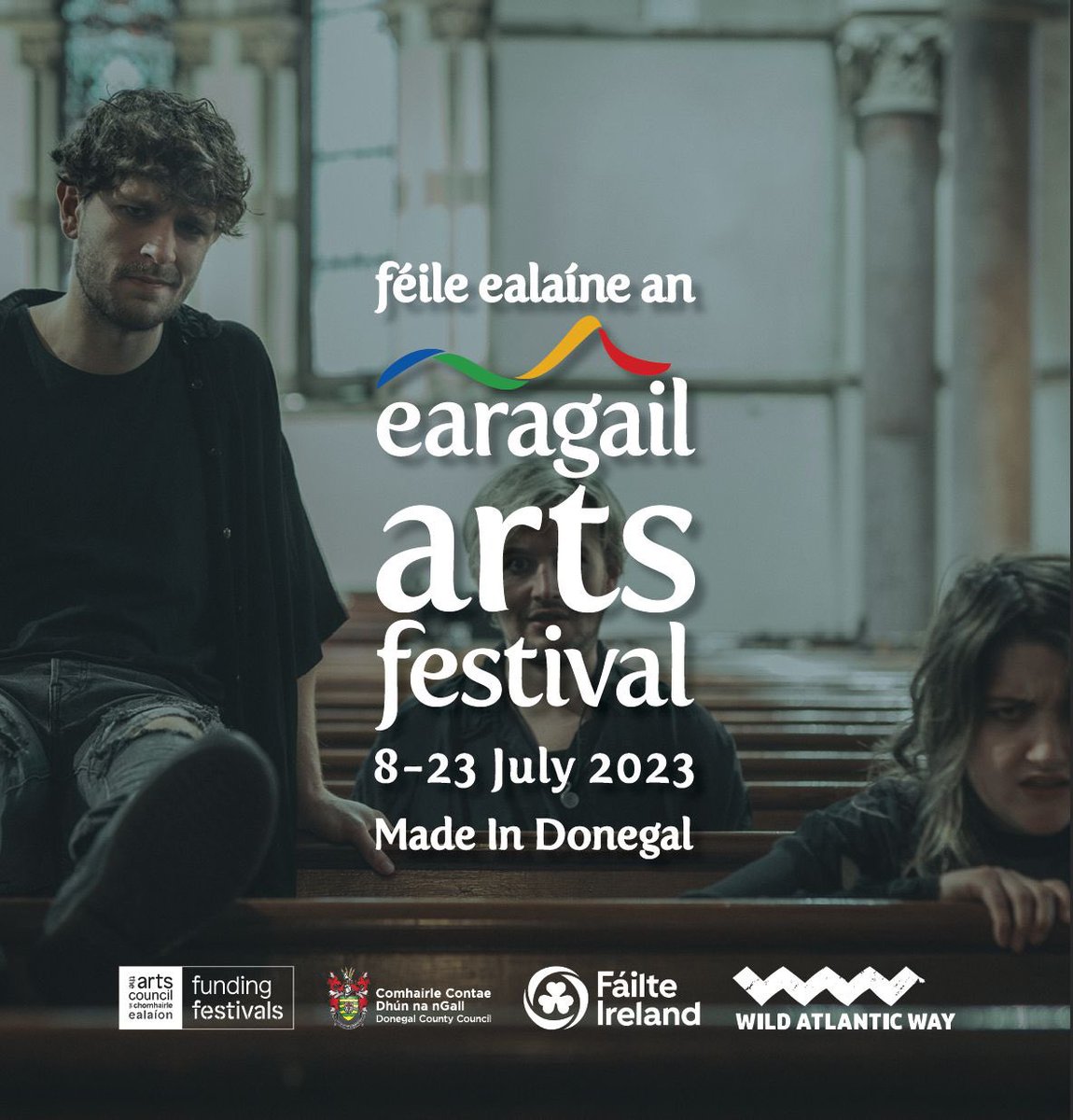 We’re back from our writing hidey hole to play a gorgeous show at @EaragailArts in Donegal with Lunch Machine and Arn. Pop along to this lovely festival and have a swim with us afterwards 🌊