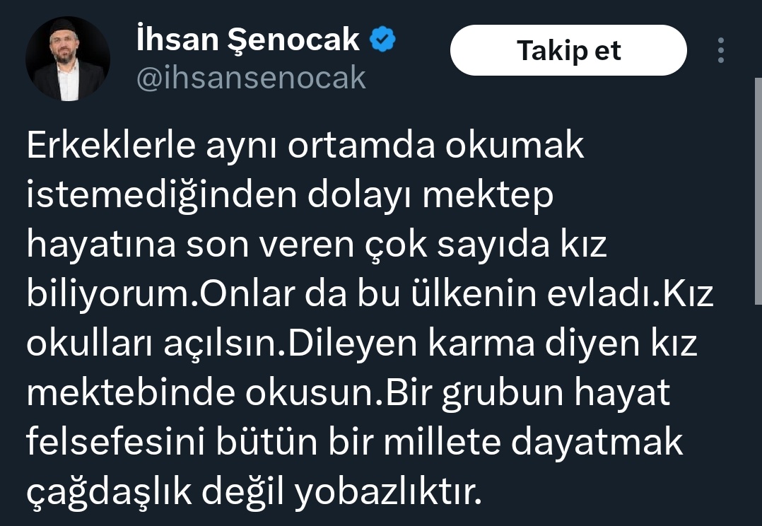 kucukprensiye's tweet photo. Babasının kararıyla okuldan alınan bir kız çocuğuydum ben de.. Soran herkese "Ben göndersem, kendisi gitmez, değil mi kızım?" derdi..
"İsterim" deme şansım yoktu o baskının altında, henüz 13 yaşımda..
Bunun gibi bir "hocadan" akıl almıştı ömrü boyunca.. https://t.co/tyWs7TvJic