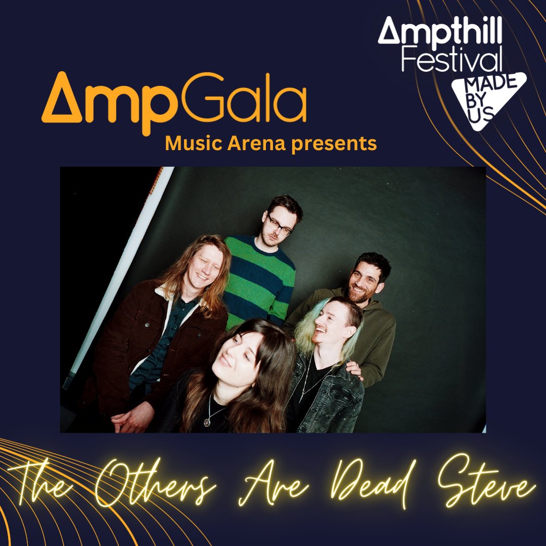 @toadsbandlondon combine elements of alt rock, grunge, punk and indie rock to make something utterly fabulous.

Tickets £5 an adult at the gate. Accompanied children, AmpProms and Weekend ticket holders enter for free.