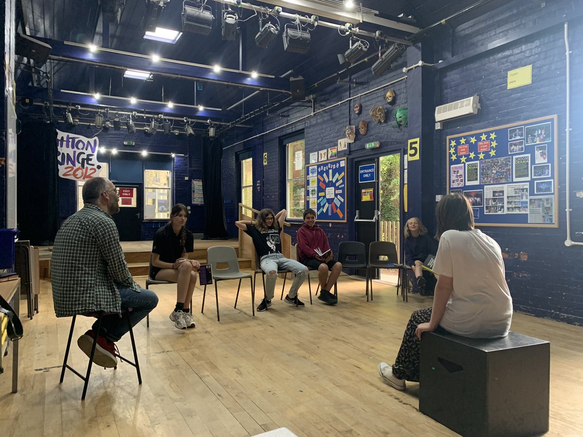Thanks to our fab Thurs students for a brilliant term - we have seen such strong work from everyone, working on skills around monologues.  We were talking this week again about the support you have all shown each other this term in the process - amazing work ! <a href="/CNCSOfficial/">Cardinal Newman Catholic School</a> venue