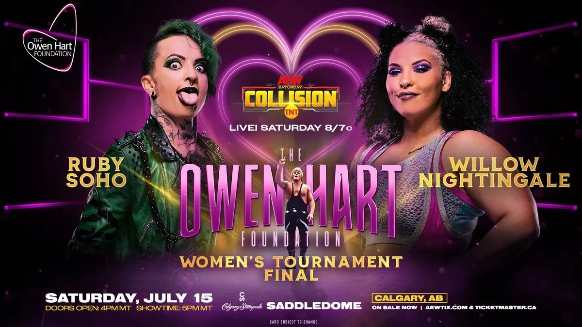 Are you Team Willow or Team Ruby? 

#AEW #AEWCollision #TeamWillow