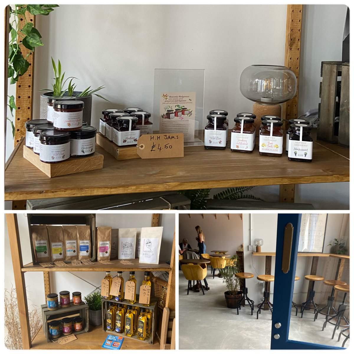 Nice visit to <a href="/WineMonkey_UK/">Wine Monkey</a> today. The decor is so lovely. A huge selection of wines, great food and local produce too  #shoplocal #localstockist #chippenham
