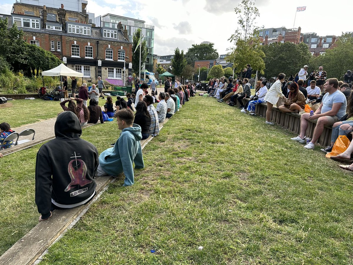 What a buzz playing at <a href="/MintStMusicFest/">Mint Street Music Festival</a> again after 4 years. Superb community event 🎶