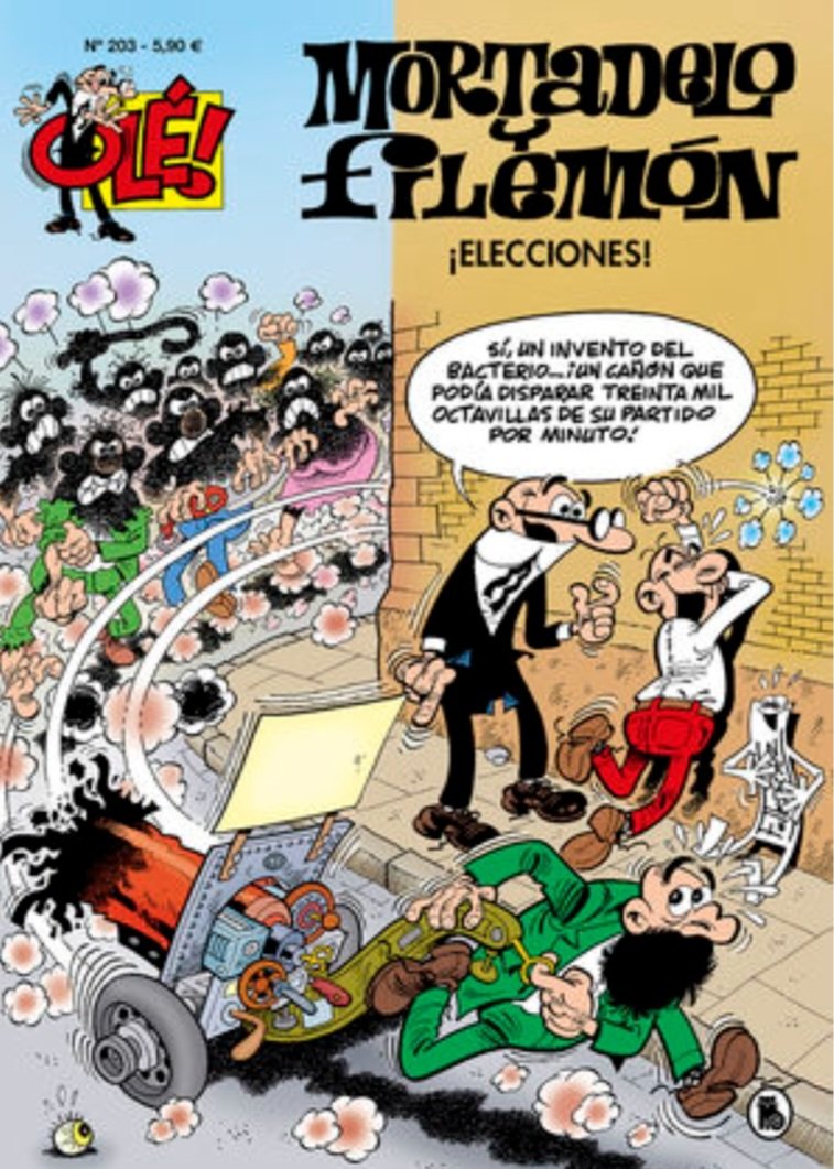 Ibáñez era un genio. Pero creo que su secreto para sintonizar con varias generaciones de niños españoles es que él nunca dejó de serlo. Hoy el cielo tiene que estar patas arriba con la llegada de su loquísima comitiva. DEP.