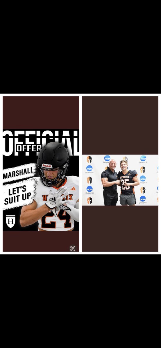 MagersMarshall's tweet photo. Excited to announce I have received my first offer to further my academic and athletic career at Hendrix. Thank you @RussHeidiSLC and @NotCoachBuck for a great visit. 

@CoachFieszel @CoachChav @gunter_football https://t.co/00vliFdRsy