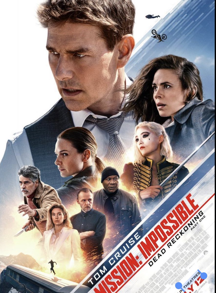 criptolawyer's tweet image. Vean misión imposible. 

Toca aspectos interesantes como: Inteligencia artificial que toma consciencia propia, criptomonedas, blockchain y el manejo de data global como nuevo elemento de control en la geopolítica. 

Brutal lo de @TomCruise.