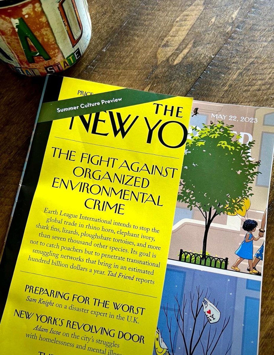 Crimes that affect the environment like wildlife & forest crime, #crimesinfisheries, waste crime and illegal mining are often organized crimes and lead to biodiversity loss, pollution & climate change. 

➡️newyorker.com/magazine/2023/… 

#endENVcrimes @unodc_env @FranceONUVienne