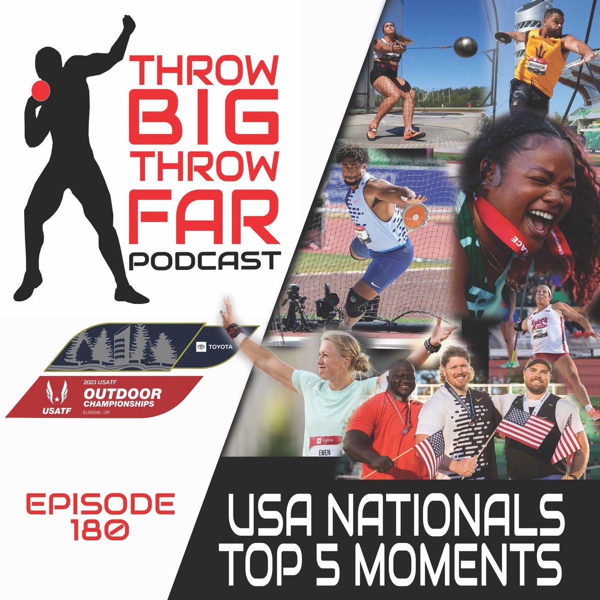 Were our favorite moments yours? @karathrowsjav @McThrows and @JosephFrontier each share their favorite 5 throws performances of the Outdoor Championships … listen now! podcasts.apple.com/us/podcast/thr…