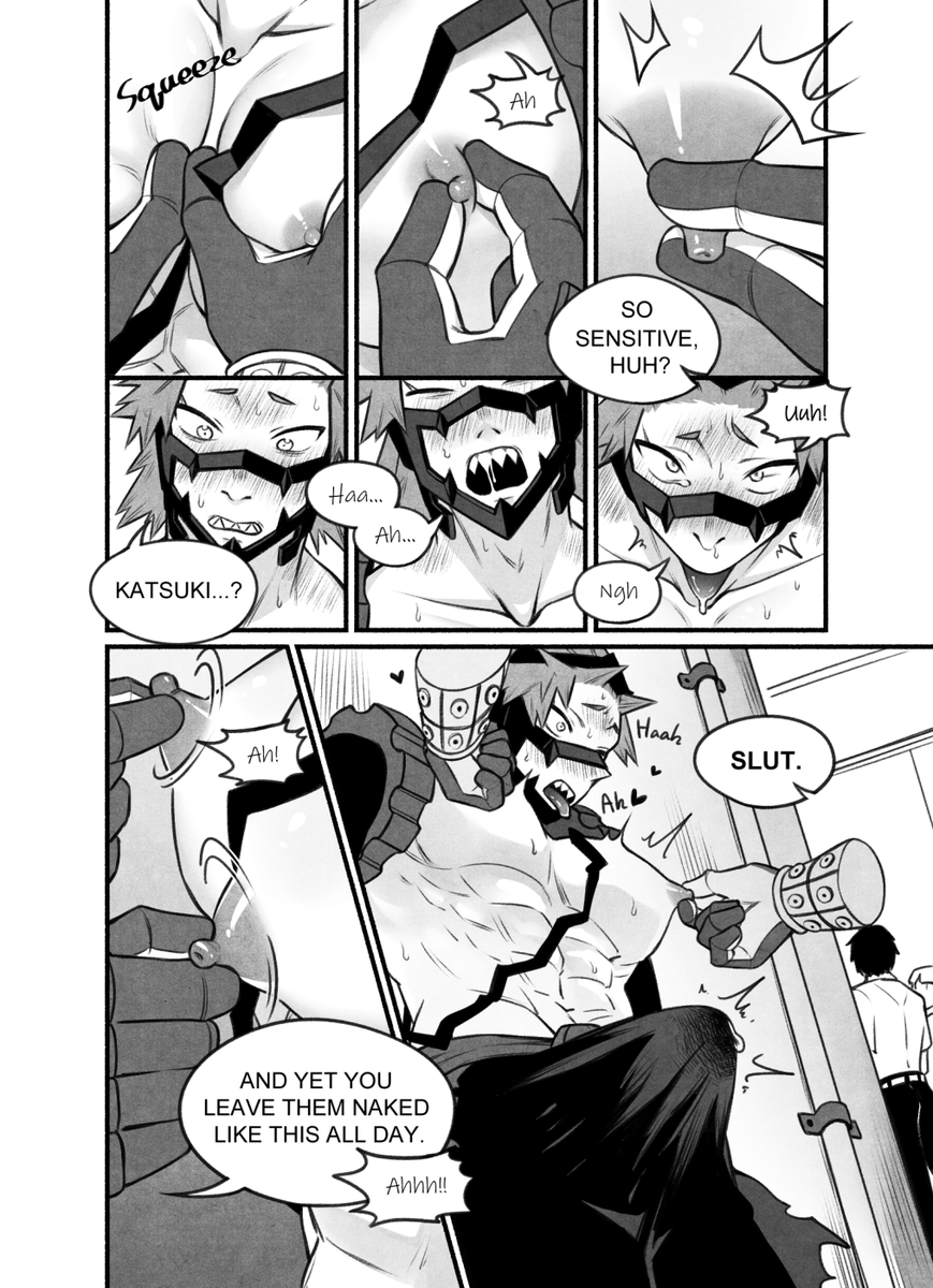 DonnaOneOne's tweet photo. Kirishima is always shirtless must be because he wants some attention, right?😈
My second piece for @BlushOrDieZine
CW: nipples play, semi-public
Leftover sales are still open🤌🤏🫴☝️👌🤏https://t.co/WWojreL3wK https://t.co/XuCqd3RrHQ