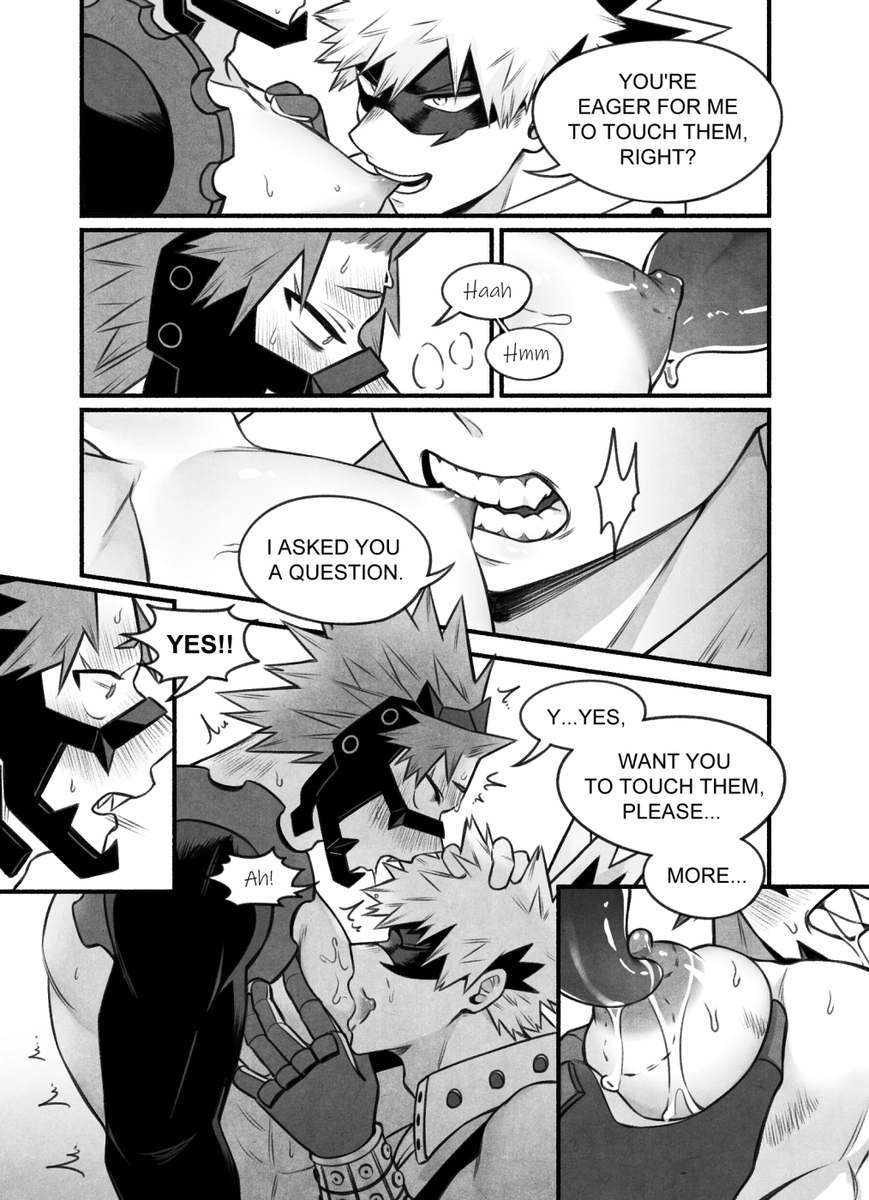 DonnaOneOne's tweet photo. Kirishima is always shirtless must be because he wants some attention, right?😈
My second piece for @BlushOrDieZine
CW: nipples play, semi-public
Leftover sales are still open🤌🤏🫴☝️👌🤏https://t.co/WWojreL3wK https://t.co/XuCqd3RrHQ