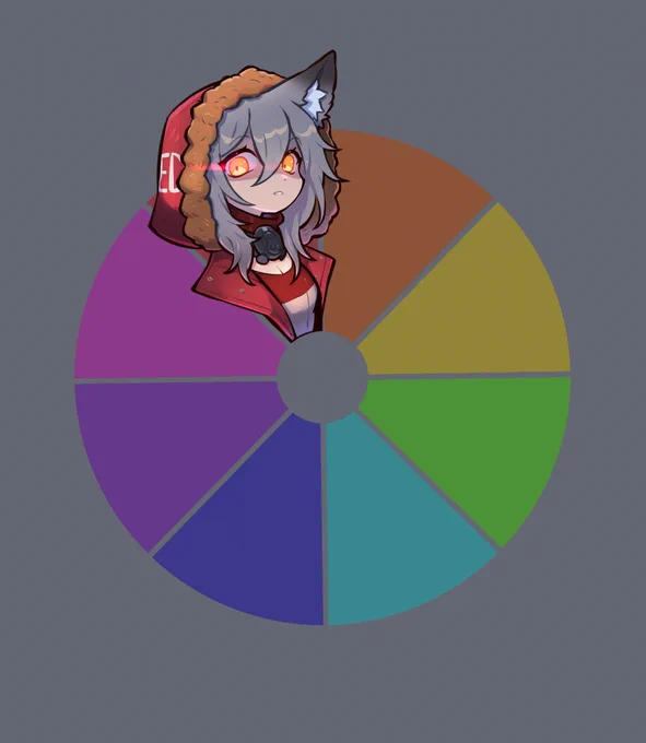 finished with (projekt) red! give me orange
