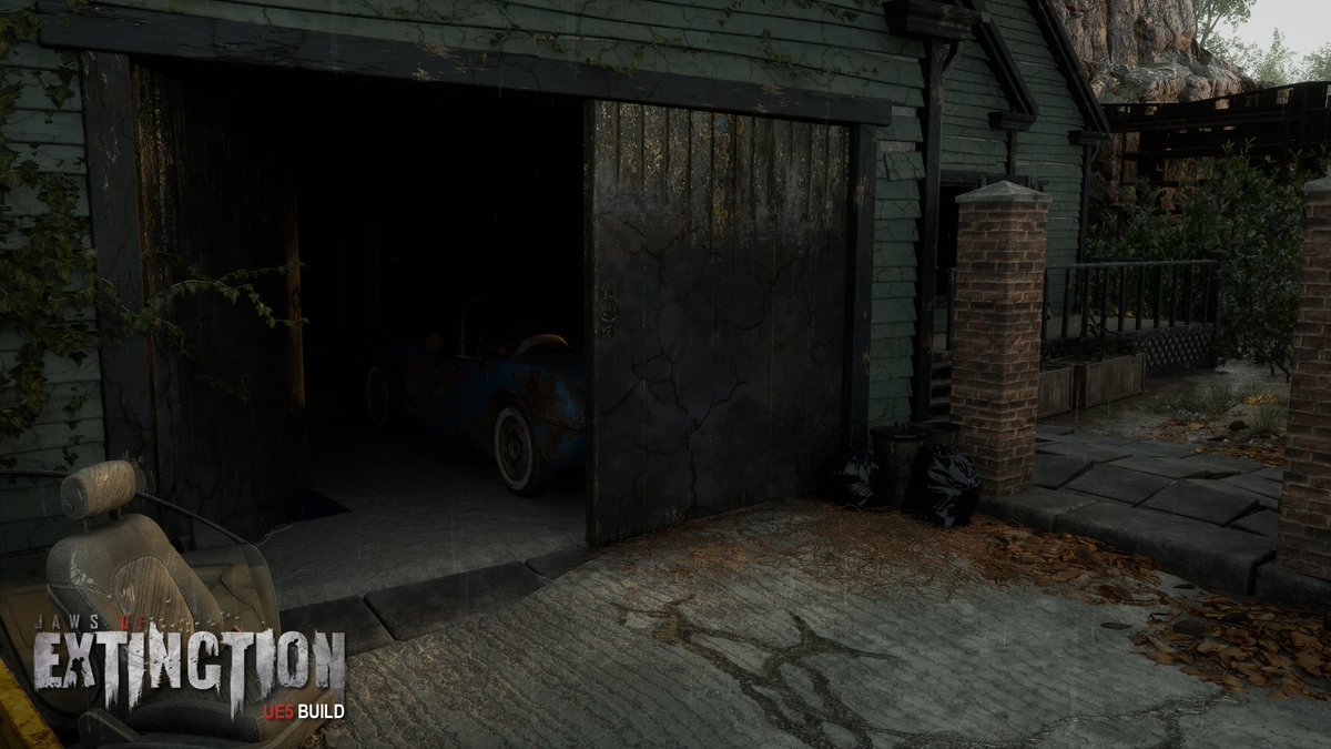 playjoegame's tweet photo. Enter this shed at your own risk, but don't say we didn't warn you... 💀
#JawsofExtinction #ScreenshotSaturday #indiegamedev #UnrealEngine5 https://t.co/OUWDiTG2Bo