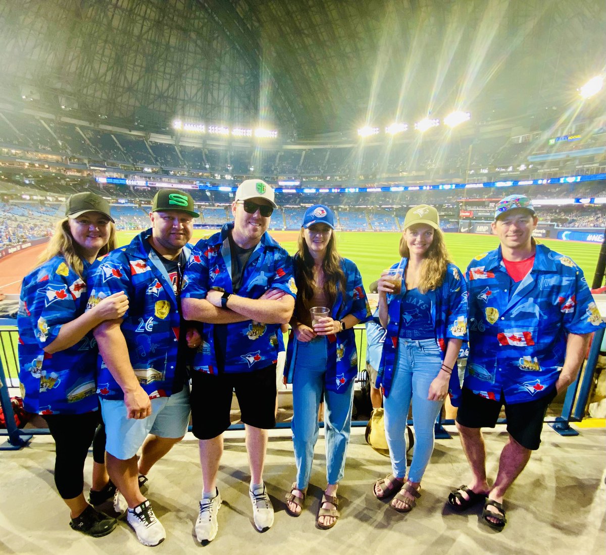 Jays game with this crew is #NextLevel