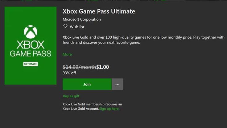 Microsoft Offering Special $1 Deals For Xbox Live And Xbox Game