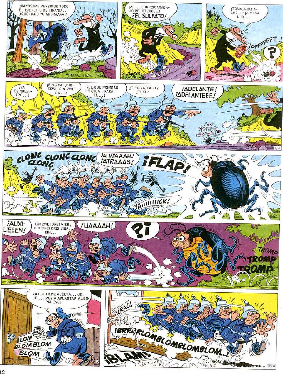 Enséñenle una página de Mortadelo a cualquier persona nacida por estos lares en los 60 y 70 y la reacción será unánime: una sonrisa.
Ni magdalenas ni leches, aquí la memoria la evoca Ibáñez.