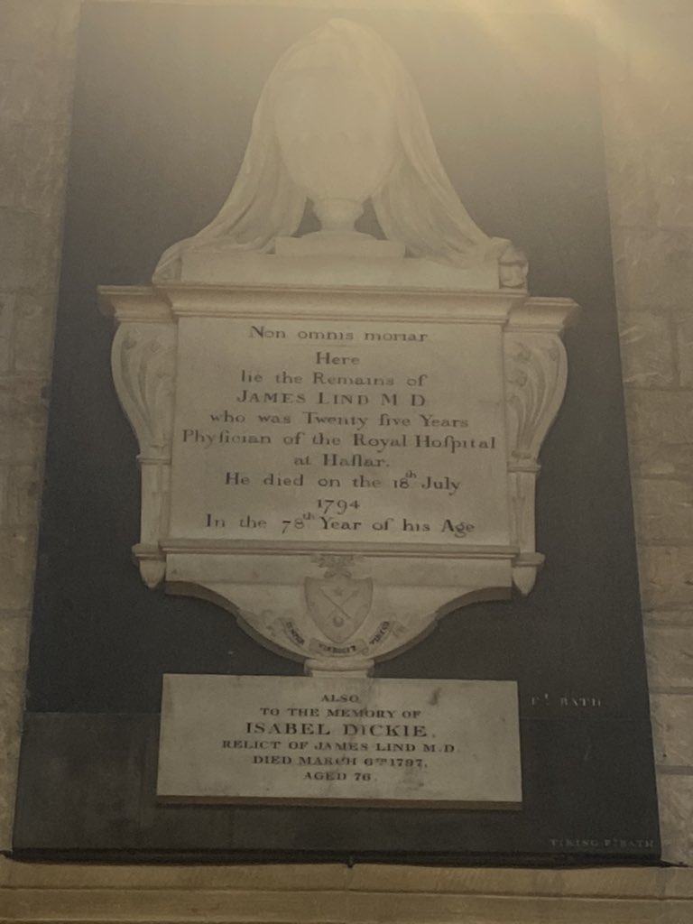 Emma Barbon (@emmabarbon_) on Twitter photo Stumbled across this today. The resting place of James Lind MD. Well known to us in the research community. #jameslind #clinicaltrials #scurvy @NIHRCRN_kss <a href="/NIHRresearch/">National Institute for Health and Care Research</a> Stumbled across this today. The resting place of James Lind MD. Well known to us in the research community. #jameslind #clinicaltrials #scurvy @NIHRCRN_kss <a href="/NIHRresearch/">National Institute for Health and Care Research</a>