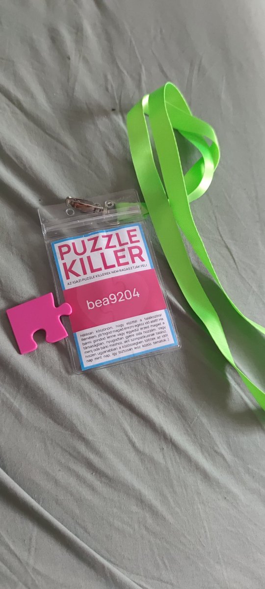 ErossBea's tweet photo. Köszönöm az élményt ❤️☺️Remélem a többi 3 kis puzzle darabot is össze tudom majd gyüjteni ☺️ https://t.co/9RlC67P9Yu