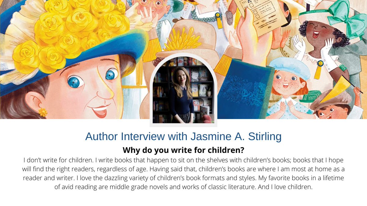 TCBRbookreview's tweet photo. If you write books for kids, dream of writing books for kids, or are simply a lover of children's books, this article by Jasmine A. Stirling is a must-read!
Head on over to @viviankirkfield's website and start reading now: https://t.co/wZ1KbefECr
#daretoquestion @UnionSqandCo https://t.co/07S6z19M9c