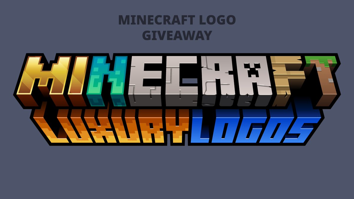 MrBrose_'s tweet photo. MINECRAFT LOGO GIVEAWAY
To enter Follow me and Like and Retweet this tweet.
Dont forget to comment what you want your logo to say!
The 3 Winners will be drawn in exactly 1 week https://t.co/5G89d1okHP