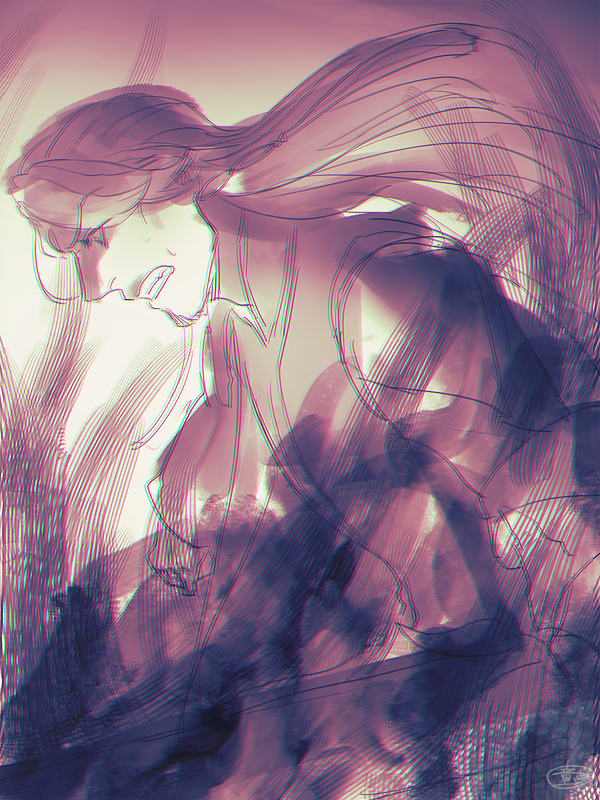 「わし様 顔練習と落書き」|童夢のイラスト