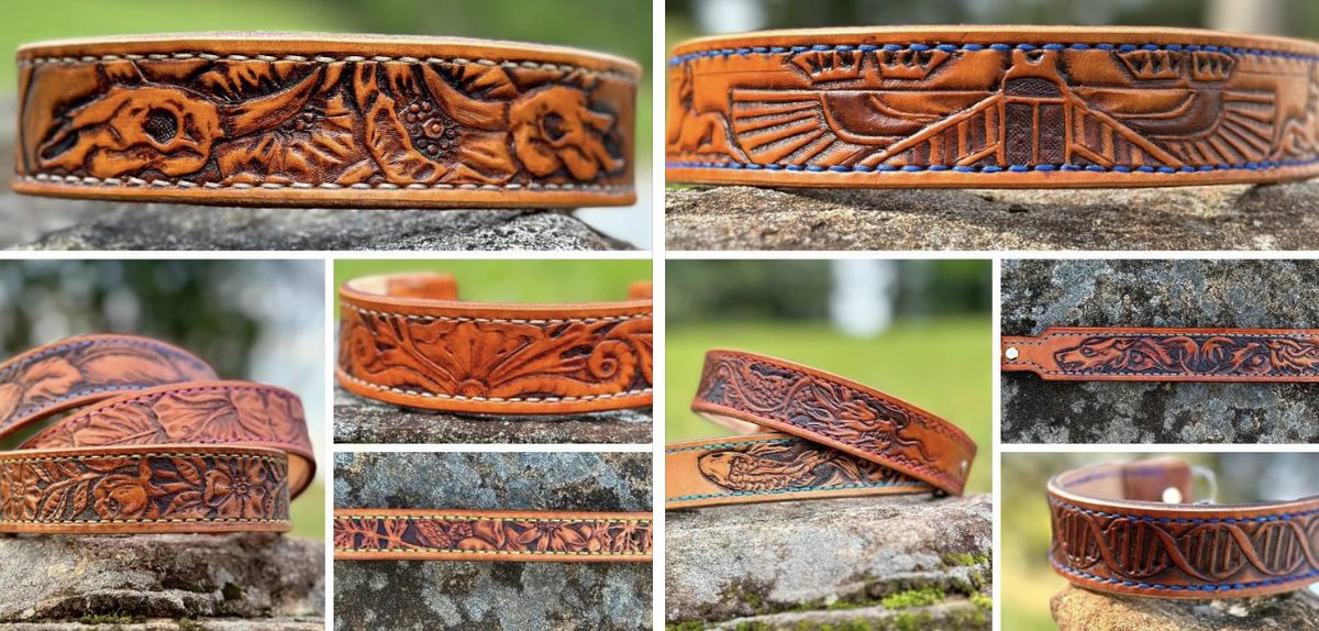 MackLeather's tweet photo. #MackerrasLeather

Custom hand made leather dog collars.

🐶🐕🦮🐩🐕‍🦺🐾🦴

High quality, hand stitched, custom tooled!

https://t.co/tAfIapwM6m https://t.co/ZyL4m51da3