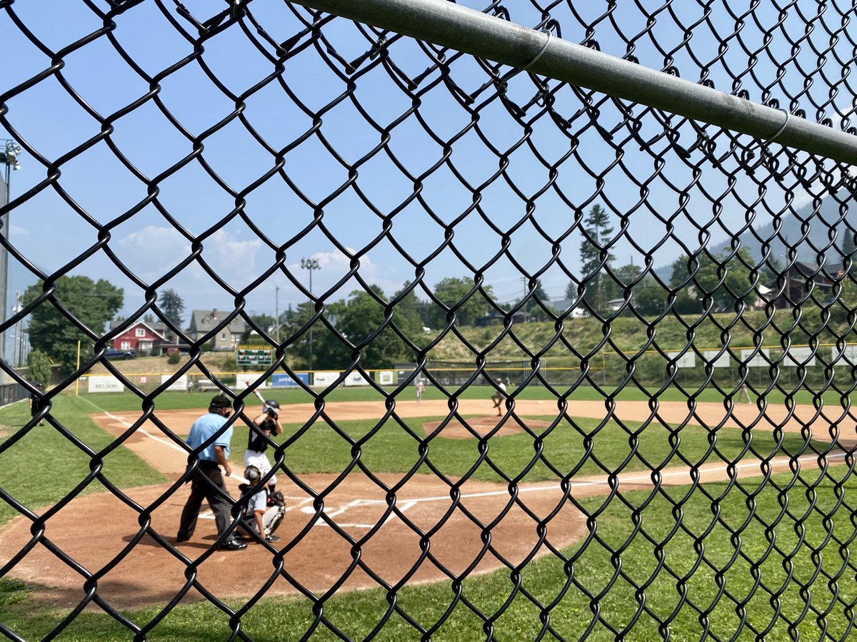 NelsonCityJ's tweet image. Just so y’all know, we spin Dead Kennedys between innings out here in #NelsonBC