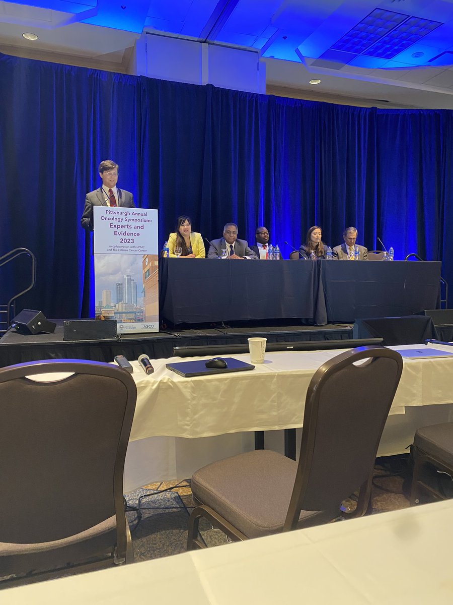 Another excellent session @ Pittsburgh Annual Oncology Symposium with GU updates & innovations highlighted by exceptional speakers @TiansterZhang @DanielPetrylak @LenAppleman @RisaWongMD @UPMCHillmanCC @utswcancer @YaleCancer @teekayowo @OncoAlert