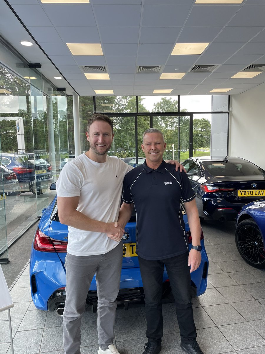 What an absolute pleasure it was dealing with Roger and the team @WollastonBMW. I literally couldn’t recommend or rate them any higher! Happy boy! 💨 🚘