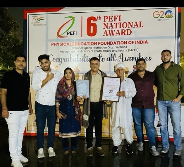 S V HIRAN KUDNA 1617006 (@drlnjoshi) on Twitter photo S V HIRANKUDNA celebrates..
Our able teacher @TEJPAL ji earned PEFI National Award this year for his contribution in #SPORTS.
<a href="/WorkOnEducatio1/">WORK ON EDUCATION</a> <a href="/DelEduRevolutn/">DelhiEducationRevolution</a> <a href="/LetsTalkEdun/">#LetsTalkEducation </a> <a href="/YogeshS46056435/">Kickboxing Federation Of India</a> <a href="/Dir_Education/">DIRECTORATE OF EDUCATION Delhi</a> <a href="/Dillimagazine/">दिल्ली</a> <a href="/VikDrall/">Vikas Drall</a> <a href="/DelhiEduNews/">Delhi Education News</a> S V HIRANKUDNA celebrates..
Our able teacher @TEJPAL ji earned PEFI National Award this year for his contribution in #SPORTS.
<a href="/WorkOnEducatio1/">WORK ON EDUCATION</a> <a href="/DelEduRevolutn/">DelhiEducationRevolution</a> <a href="/LetsTalkEdun/">#LetsTalkEducation </a> <a href="/YogeshS46056435/">Kickboxing Federation Of India</a> <a href="/Dir_Education/">DIRECTORATE OF EDUCATION Delhi</a> <a href="/Dillimagazine/">दिल्ली</a> <a href="/VikDrall/">Vikas Drall</a> <a href="/DelhiEduNews/">Delhi Education News</a>