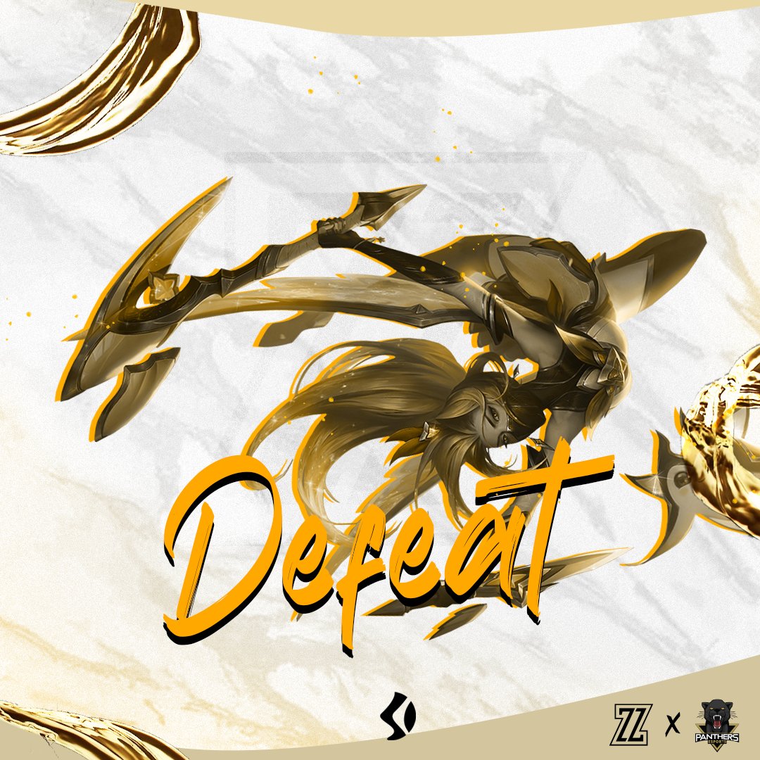 GG <a href="/PantherseSportt/">PANTHERS ESPORTS</a> !

Não conseguimos a vitória e estamos matematicamente fora de playoffs.

#GoZZG #ZZGWin #LPWR