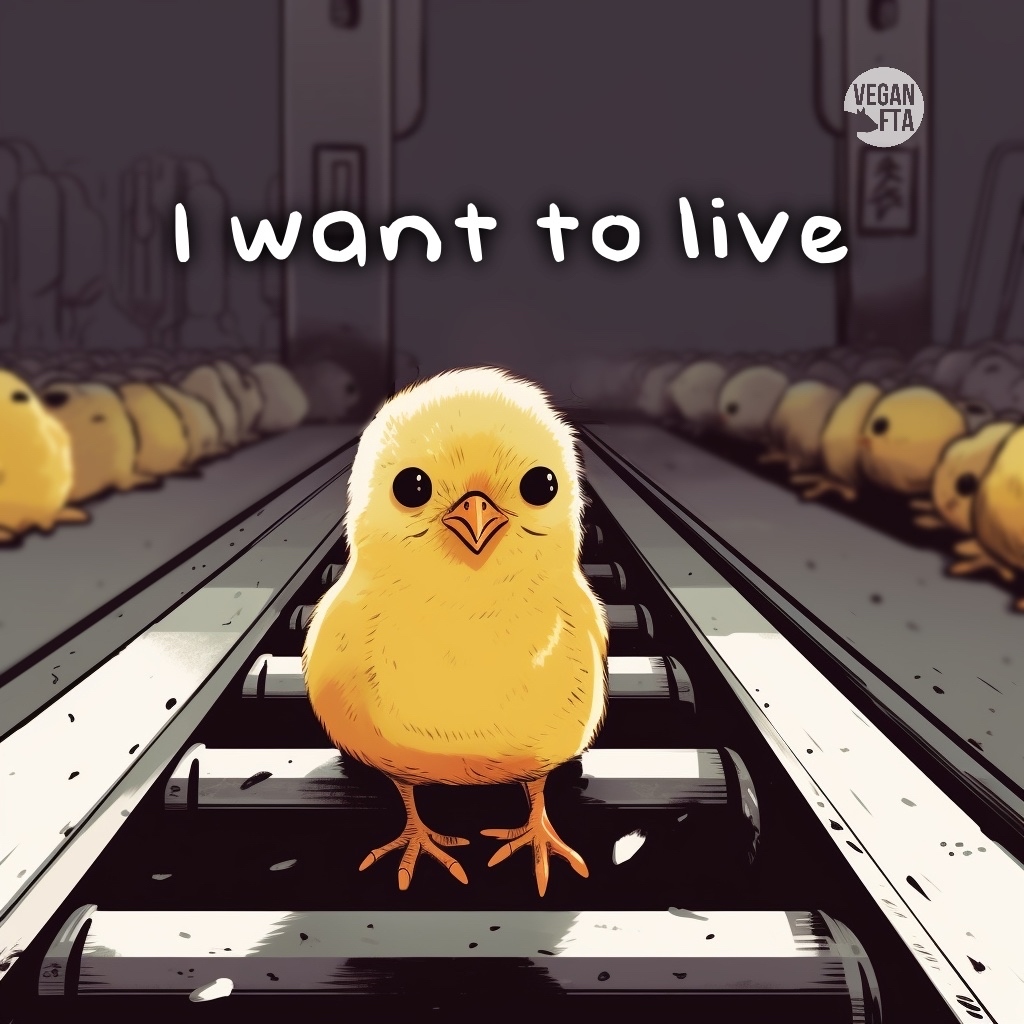 PasquiL on Twitter "RT teamveganfta Around 67 billion male chicks