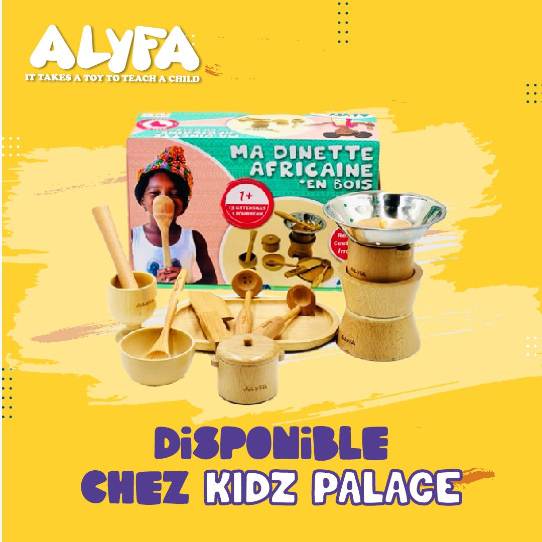 alyfatoy's tweet photo. 🟠 VOUS L’AVEZ CHERCHÉE PARTOUT❓
Allez donc faire un tour du côté de chez @kidzpalacesenegal notre Dînette Africaine vous y attend 😍
🌐 https://t.co/yVdjs84XIz 
#kids #instatoy #kidsofinstagram #Montessori #stem #earlychildhoodeducation #earlychildhoodtoys #toy #games https://t.co/AeSSlLEVAY