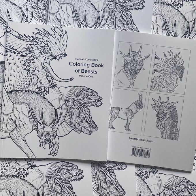 The Coloring Book of Beasts ✨