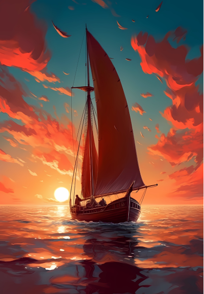 'Sailing into Twilight'

Available on <a href="/foundation/">Foundation 🌐</a>  
Reserve: 0.08 ETH

Link below