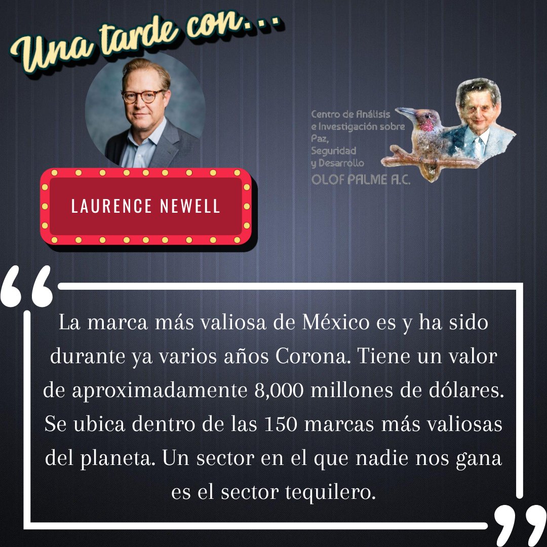 centropalme's tweet photo. El pasado 13 de junio @centropalme conversó con @laurencenewell de @BrandFinance sobre #marcapais #podersuave #Mexico y temas conexos. Aquí la entrevista completa: https://t.co/amwwEtx3N0 https://t.co/34plqoG3Sy