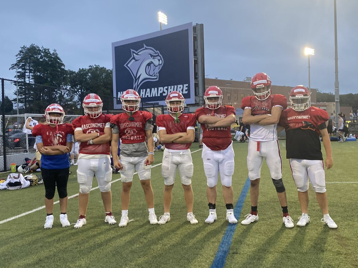 Thank you to UNH Football for a great camp last week!  I enjoyed competing and learned a lot. Looking forward to a big season! 

@PactPerformance @Mascofootball @PRZNewEngland @UNH_Football @gmonagle1 @PRZ_CoachSilva