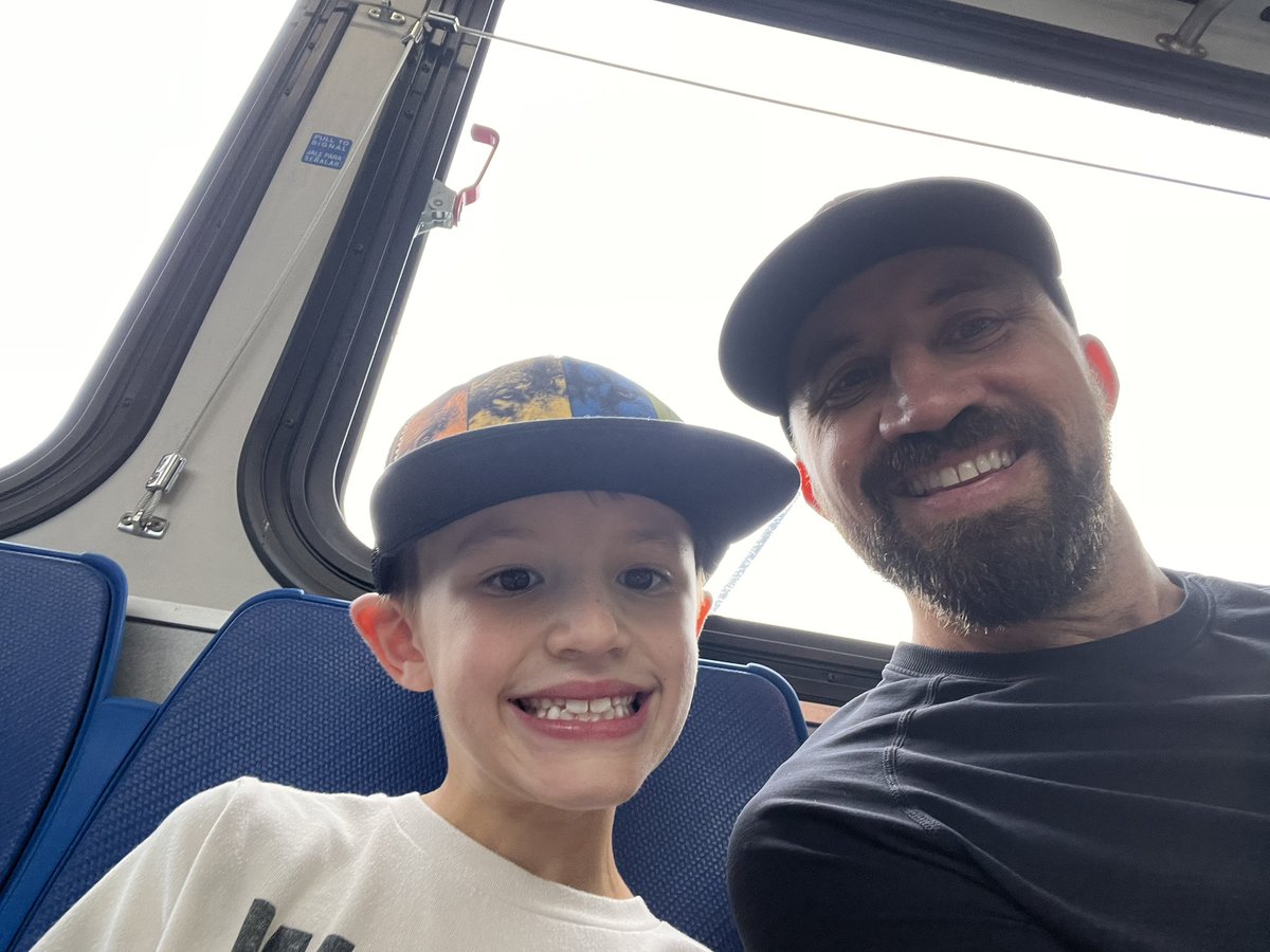 AbBrumfield's tweet image. We took our first ever bus ride on @WeGoTransit down to Fifth + Broadway just now.   Solid experience for only $3.00 total.