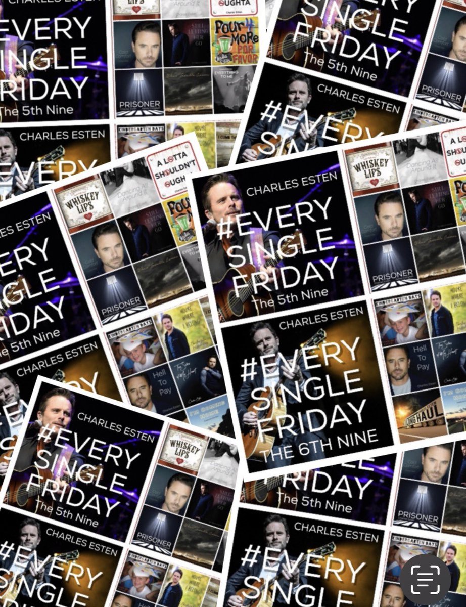 Grateful24x7's tweet photo. @CharlesEsten It’s hard to believe #EverySingleFriday started 7 years ago today with the release of #ThroughTheBlue! 
I ❤️’d all 54 Guinness World Record Setting singles!!! 
Super excited for the upcoming album! 🎉🎉🎉 https://t.co/03u3PpzpBa
