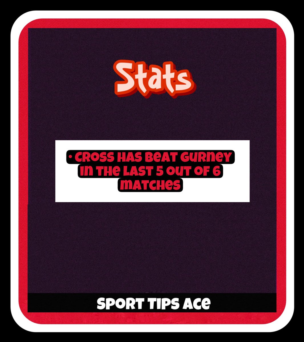 Darts 🎯 
~
Rob Cross Vs Daryl Gurney 🤝🏻
~
20:00 🎯
~
Rob Cross Win 🏆 
~
4/9 💰