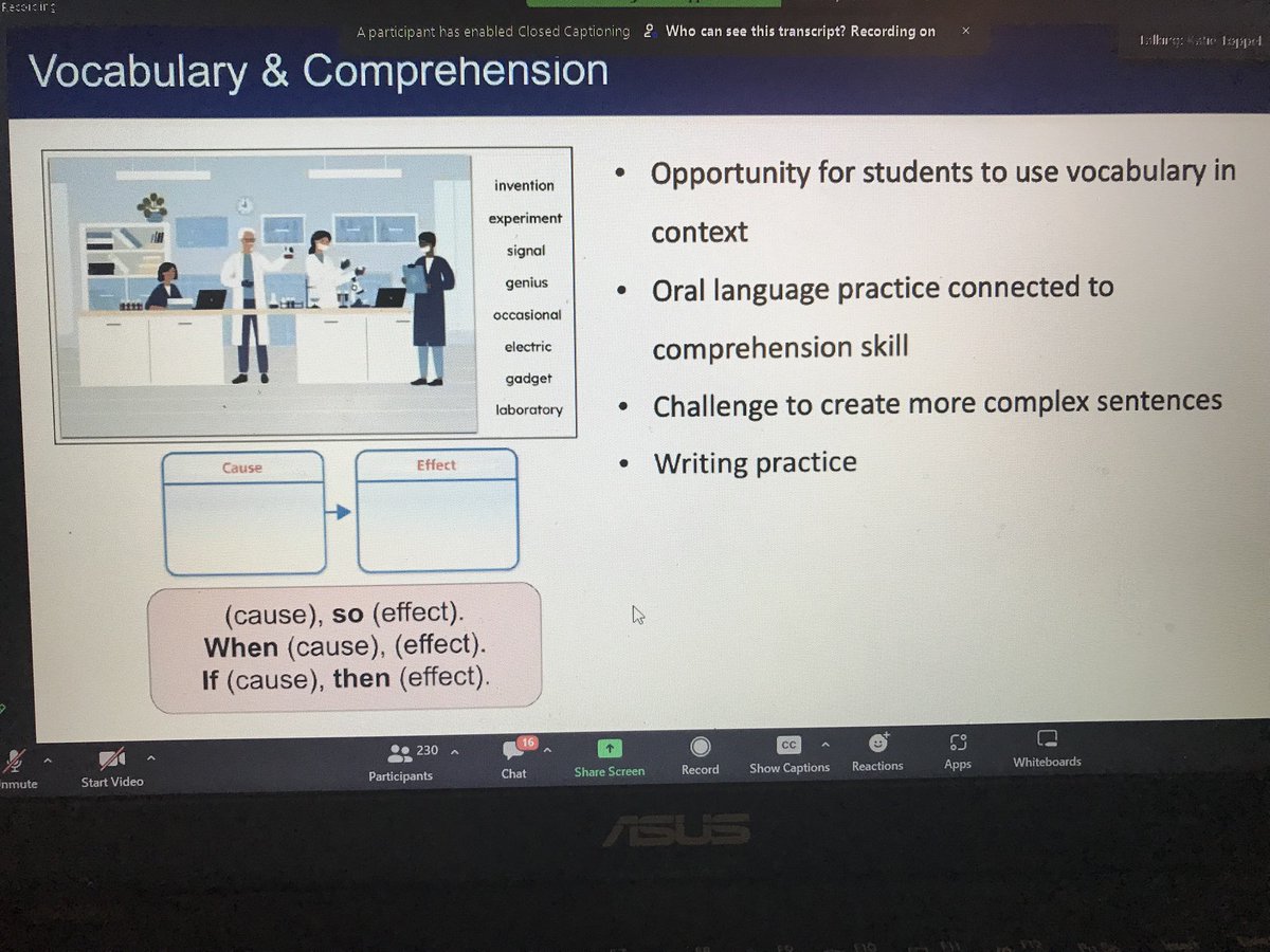 I loved the #MLSummit! The session by ⁦@Jechev⁩ and ⁦@KatieToppel⁩ was amazing! There were so many examples of how to make oral language instruction intentional in every aspect of literacy. I will be implementing and sharing with colleagues ⁦@Warren_Elem⁩.