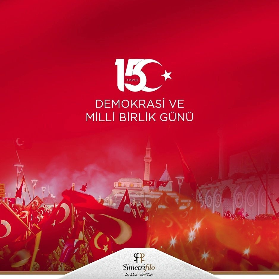 SimetriFilo's tweet image. #15temmuz gecesi hafızalardan silinmeyecek bir destan yazdı milletimiz! Canı pahasına darbeye engel olan şehitlerimizi rahmetle anıyor, gazilerimize minnet ve şükranlarımızı sunuyoruz. #15temmuzgecesi #15temmuzuunutma #SimetriFilo #filoaraçkiralama #filokiralama