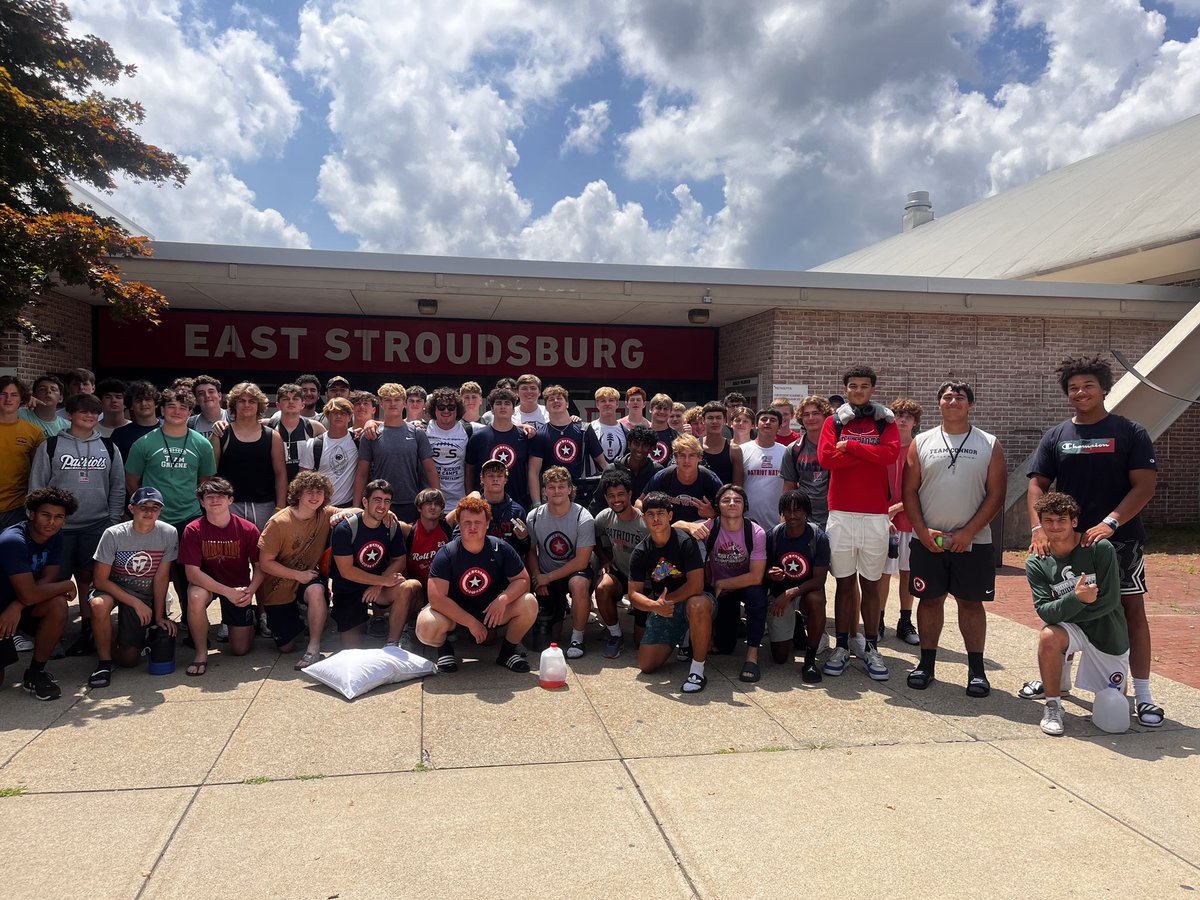 Central Bucks EAST Football (@cbeastfootball) on Twitter photo ✅ THRIVED for 3 days of team camp! <a href="/SVSQB/">Coach Jim Cantafio</a>
✅ LEARNED from some of the best in the business! <a href="/ESU_Football/">ESU Football</a>
✅ BONDED big time as brothers!
“WIN in the locker room FIRST!” <a href="/Jimterwilliger/">Jimmy Terwilliger</a> ✅ THRIVED for 3 days of team camp! <a href="/SVSQB/">Coach Jim Cantafio</a>
✅ LEARNED from some of the best in the business! <a href="/ESU_Football/">ESU Football</a>
✅ BONDED big time as brothers!
“WIN in the locker room FIRST!” <a href="/Jimterwilliger/">Jimmy Terwilliger</a>