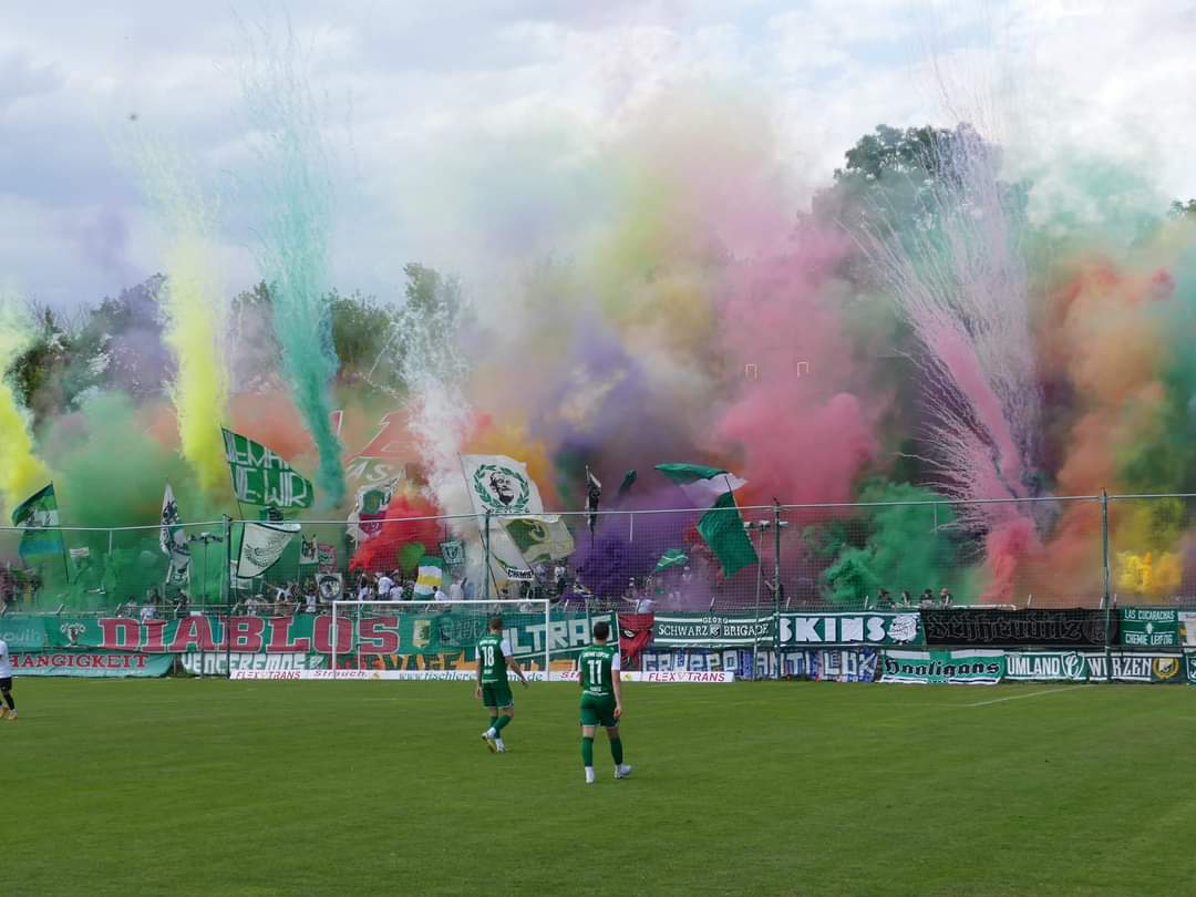 101ULTRAS's tweet image. 🇪🇺 Friendly match,Chemie Leipzig vs Wacker Innsbruck 15/07/2023 uisf.de