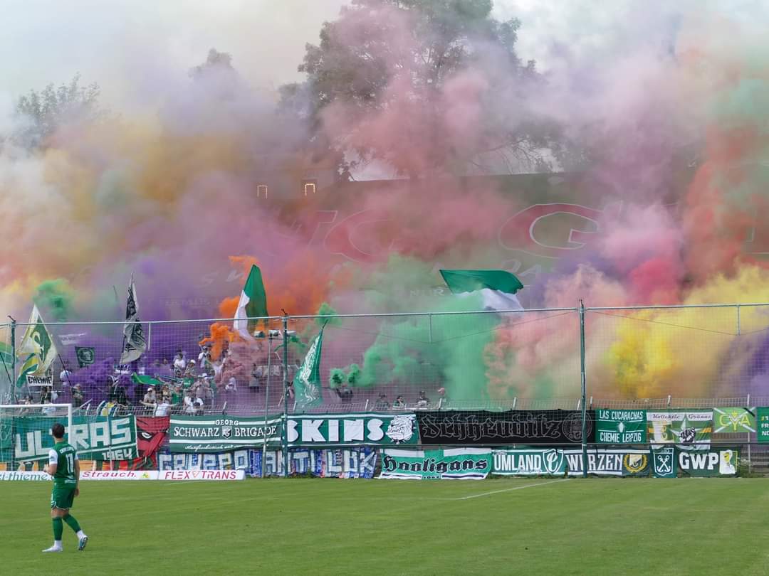 101ULTRAS's tweet image. 🇪🇺 Friendly match,Chemie Leipzig vs Wacker Innsbruck 15/07/2023 uisf.de